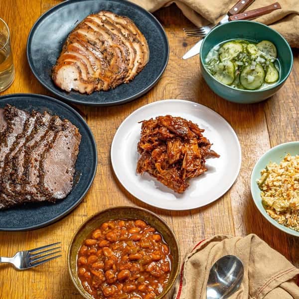table of food
