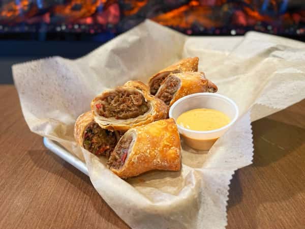 Prime Rib Egg Rolls