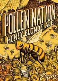 Evan's Brewing Co., Pollen Nation Honey Blond