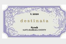 Syrah, 2021 Destinata, by Tooth & Nail, Santa Barbara,CA