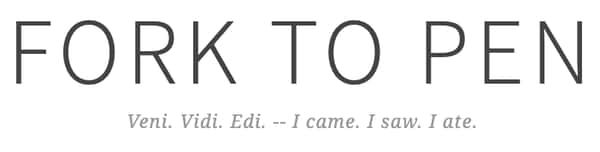 for to pen - i came i saw i ate