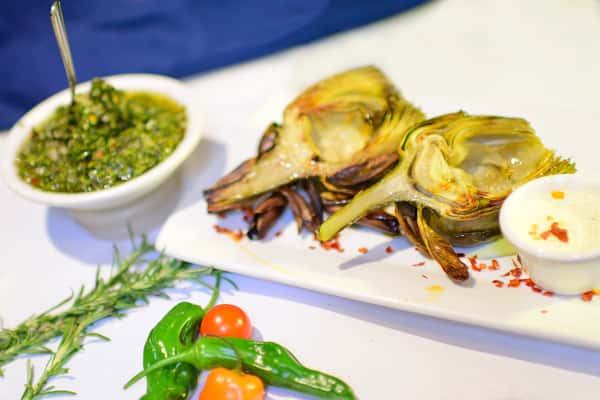 Grilled Artichokes