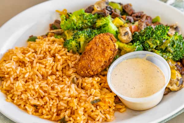 Crispy chicken taco salad moab
