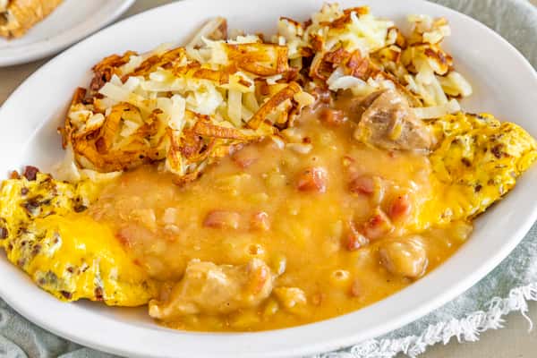 Green Chili Omelette