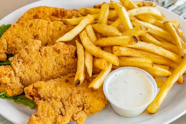 Chicken Fingers with fries
