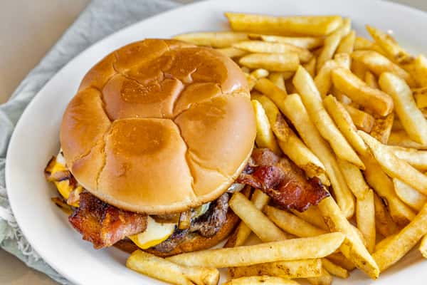 bacon cheese burger