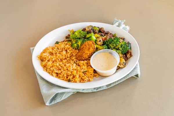 Crispy Chicken Taco Salad