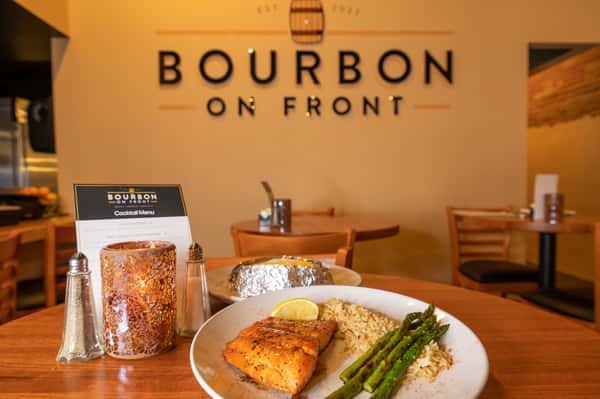 Bourbon Glazed Salmon