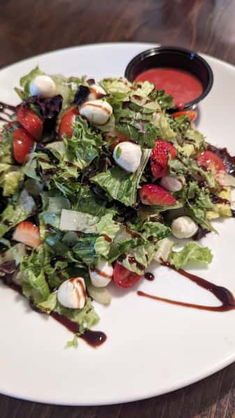 Strawberry & Avocado Caprese Salad