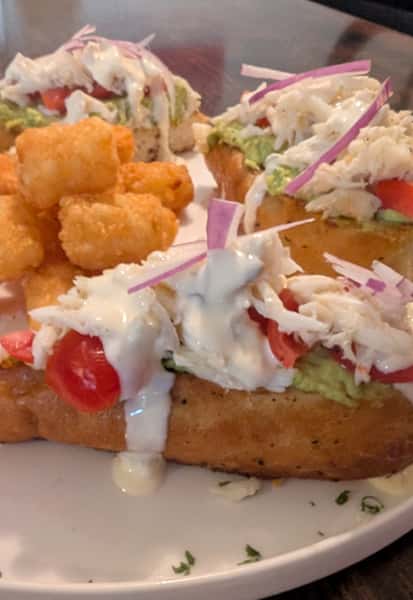 Avocado Crab Toast