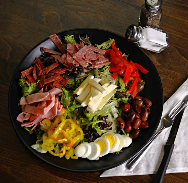 Pepper & Egg Antipasto Salad