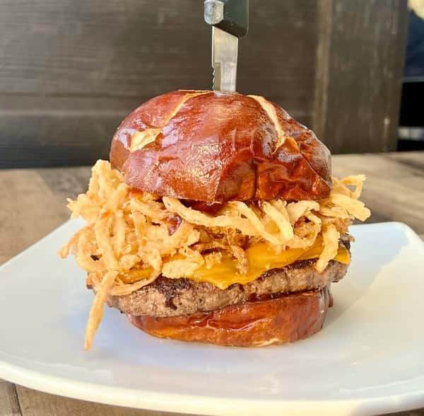 The Giddy' Up BBQ Burger