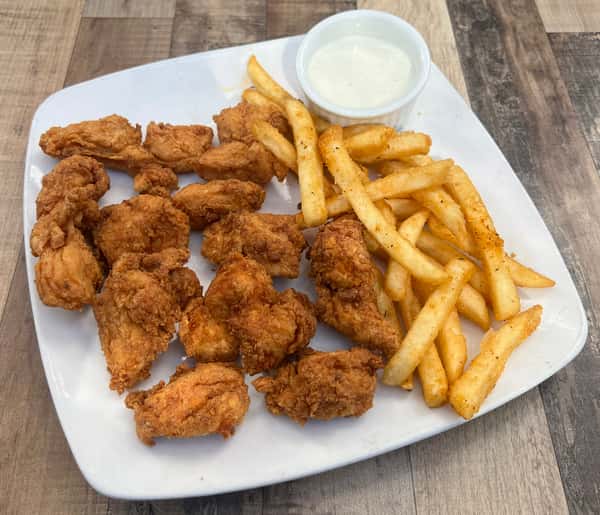 Chicken Bites with One Side.