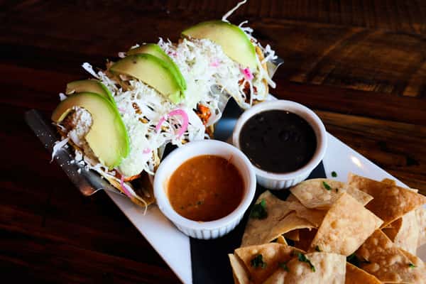 Pastor Shrimp Tacos