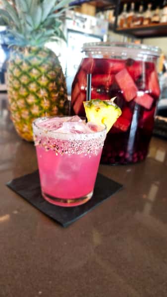 Pineapple Blueberry Margarita