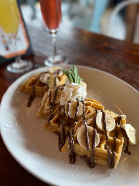 Banana Nutella French Toast