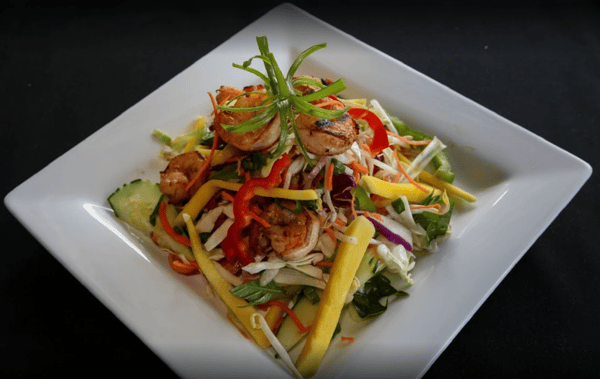 (13) Shrimp Mango Salad