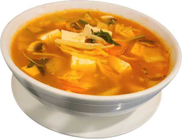 (9) Hot and Sour Tofu Soup