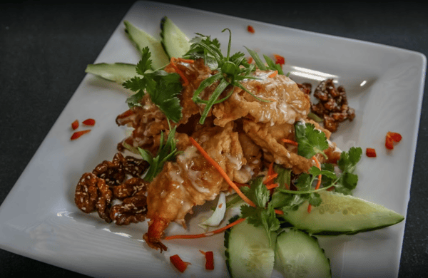 (42) Honey Walnut Prawns