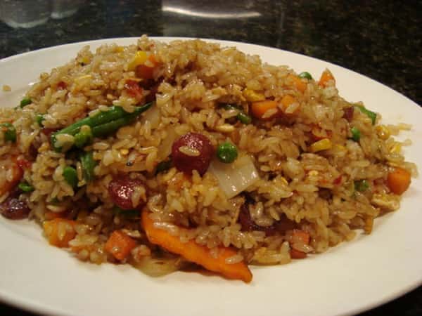 (22) Chinese Sausage Fried Rice