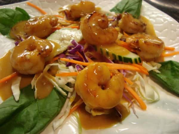 (2) Peanut Prawns