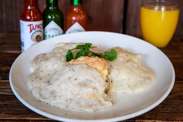 biscuit and gravy