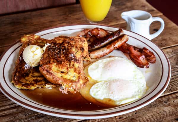 cinnamon roll french toast