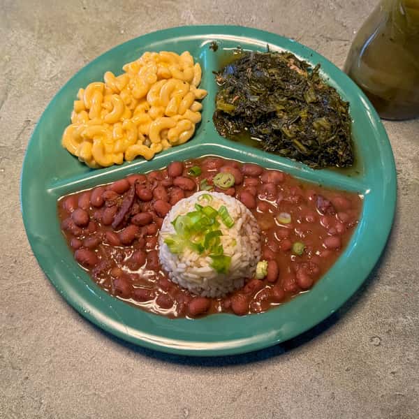 Red Beans and Rice Plate