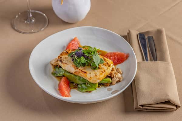 Chilean Sea Bass & Mushrooms