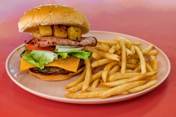 Hawaiian Burger Combo