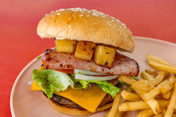 Hawaiin Cheeseburger
