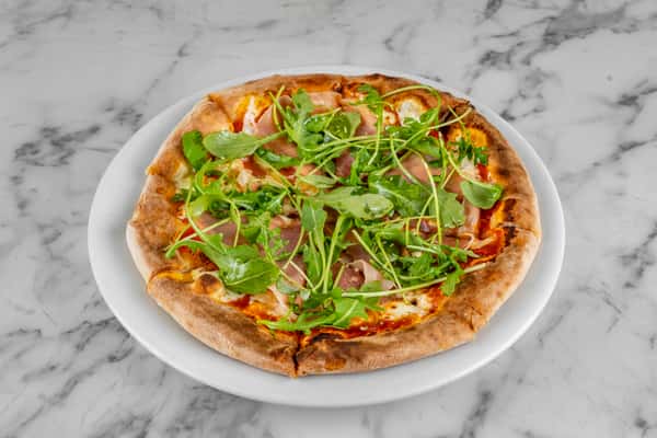 Prosciutto pizza