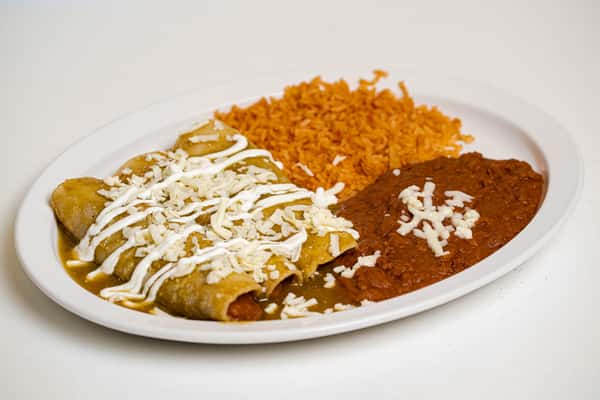 Enchiladas Verdes for House Specials 