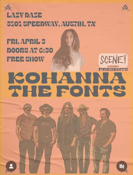 kohanna & the fonts