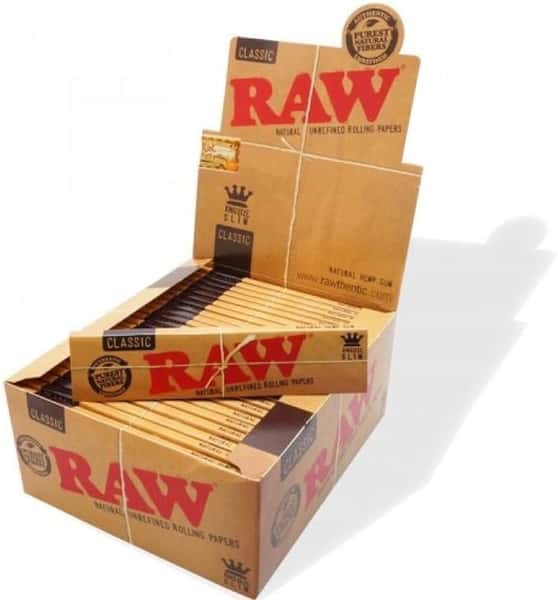 RAW King Sized Slim Rolling Papers