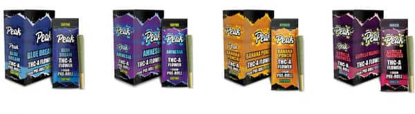 THCA:Peak Preroll 1 Gram Pre-Roll