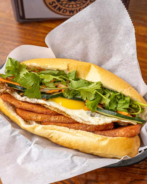 Spam & Egg Banh Mi