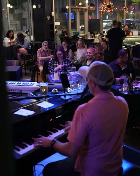 🎹 Friday nights = Dueling Pianos! Sing, laugh, and request your favorite songs. Show starts at 8:30 PM! See you! https://www.fortissimoduelingpianos.com/events