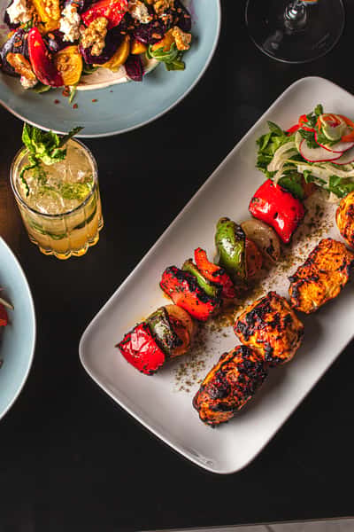 grilled kebab
