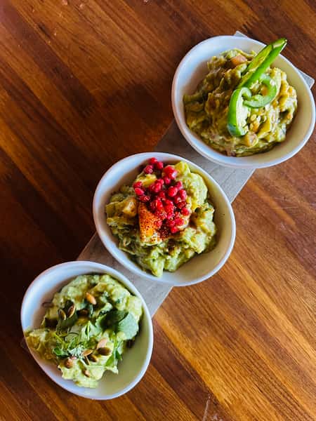 Trio of Guacamoles