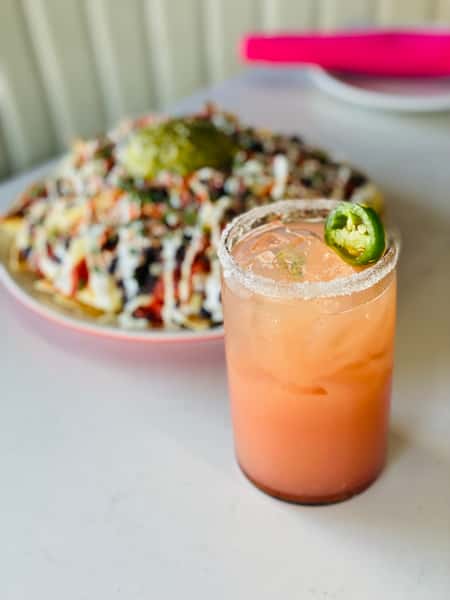 margarita & nachos