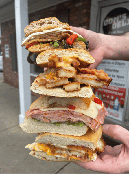 sandwiches tower 