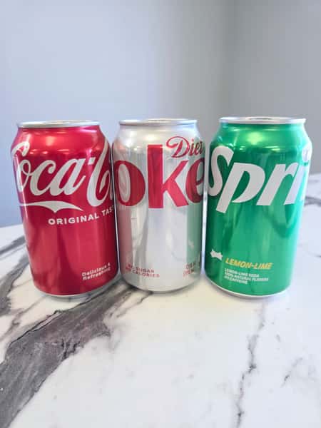 12 ounce Coke can