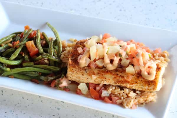Blackened Mahi-Mahi with Pineapple Pico