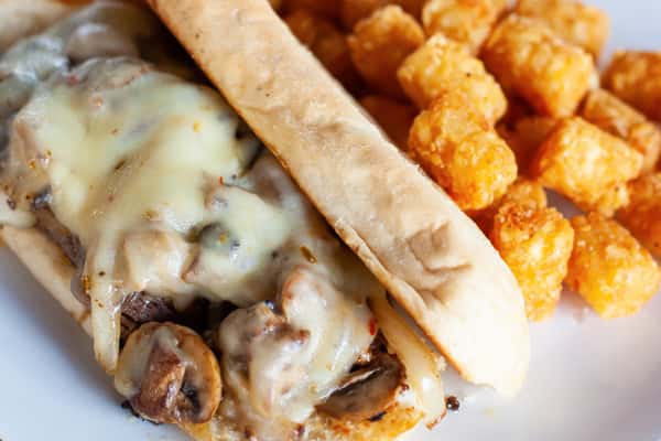 Pepper Jack Tenderloin Sandwich