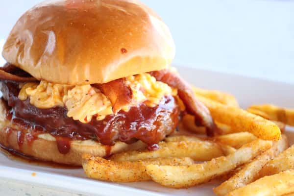 BBQ Maple Bacon Burger