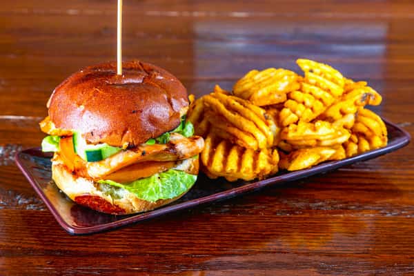 Grilled Salmon Sandwich