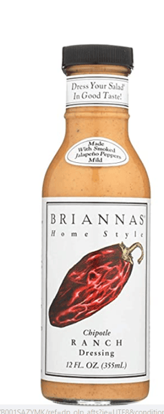 Brianna's Home Style Chipotle Ranch Dressing,