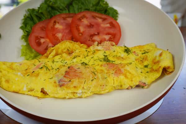 Smoked Salmon Omelet