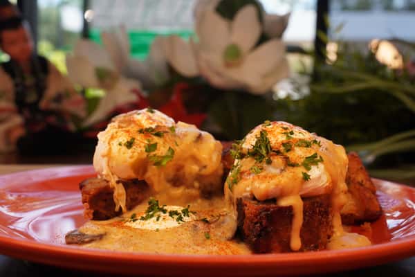 Poached Eggs Hadik Style